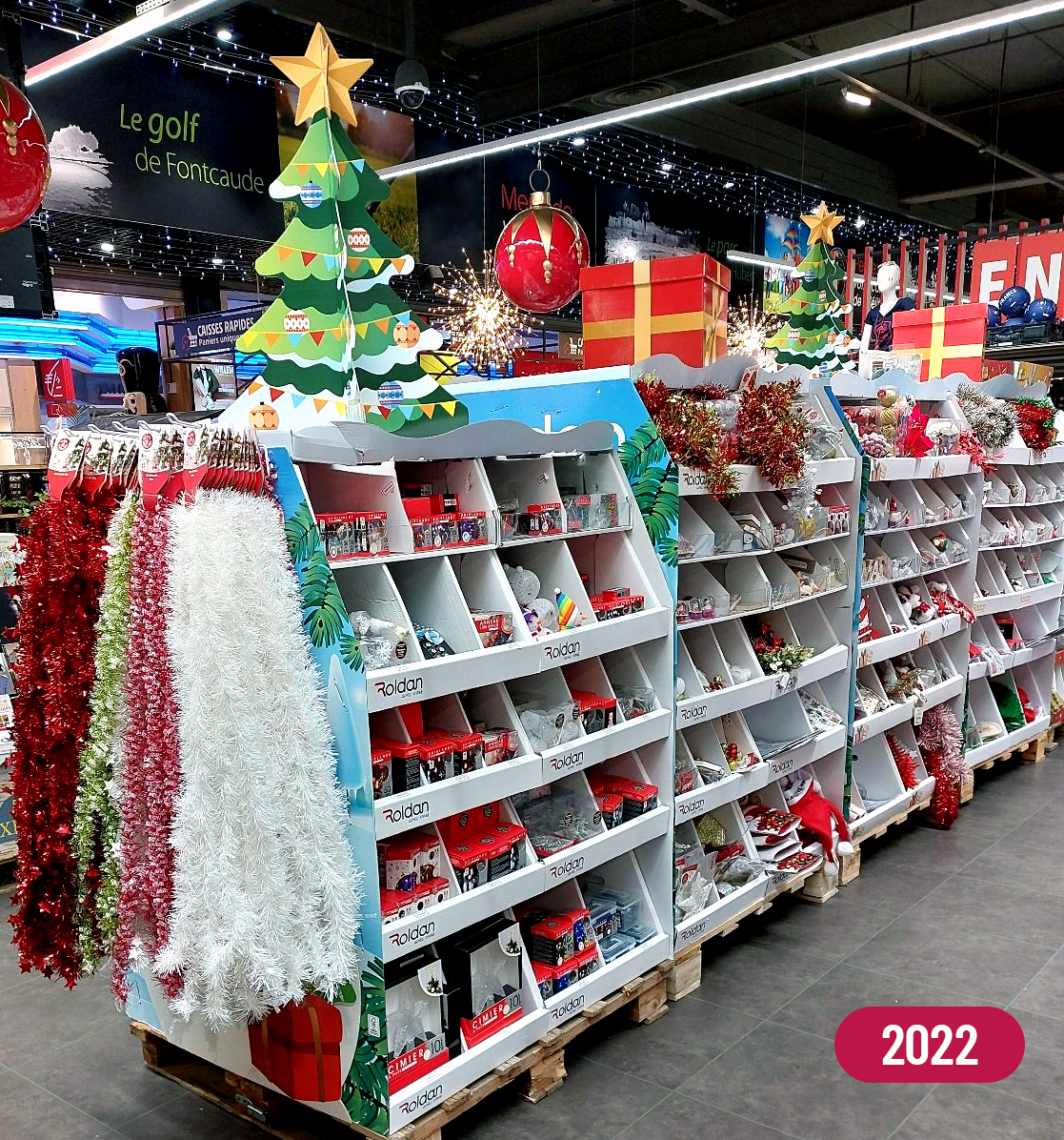 Image LE TRAINEAU DU PERE NOËL 2023